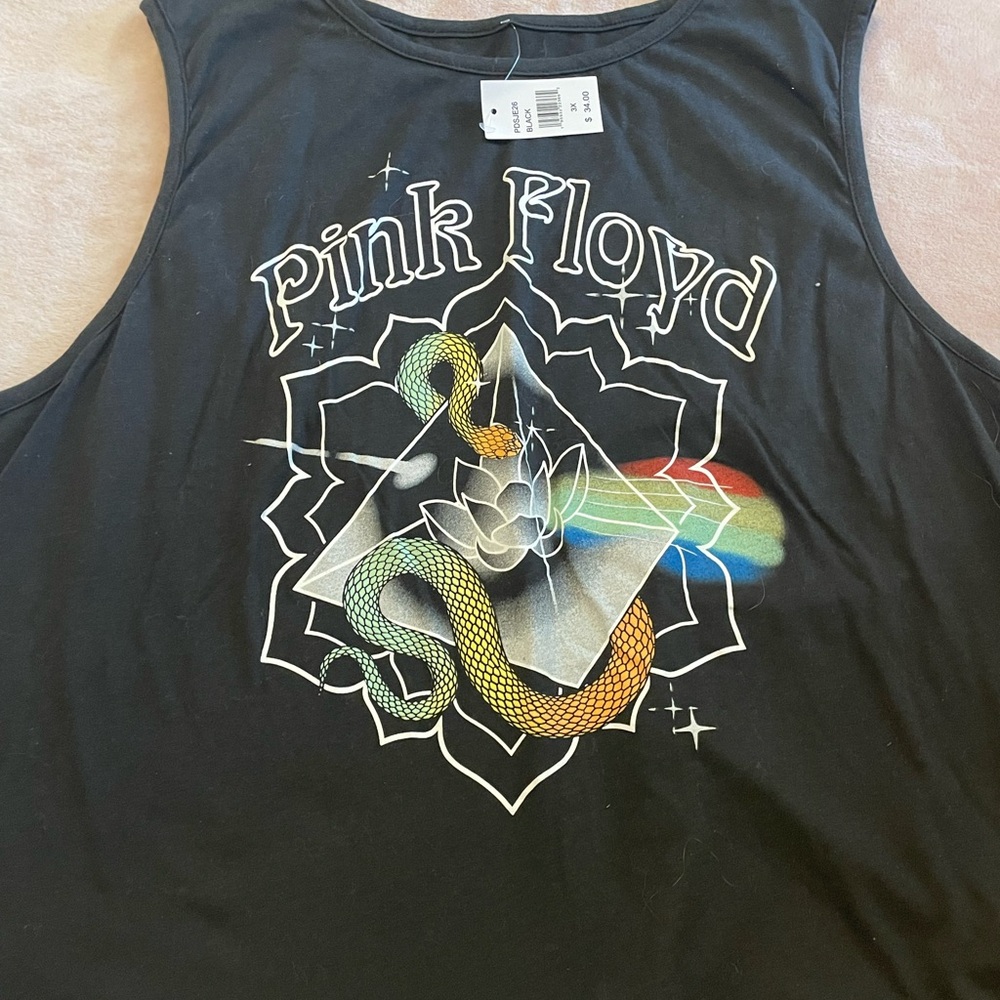 Pink Floyd Black Cotton Blend Shirt